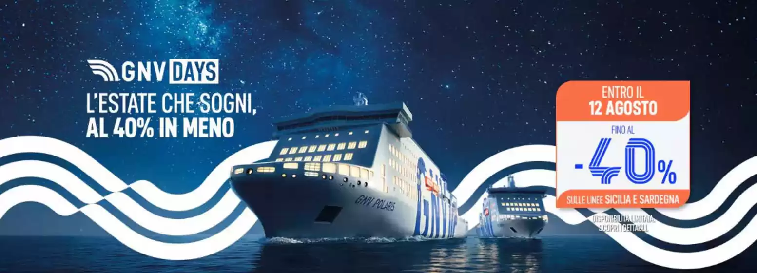 L'estate che sogni, al 40% in meno