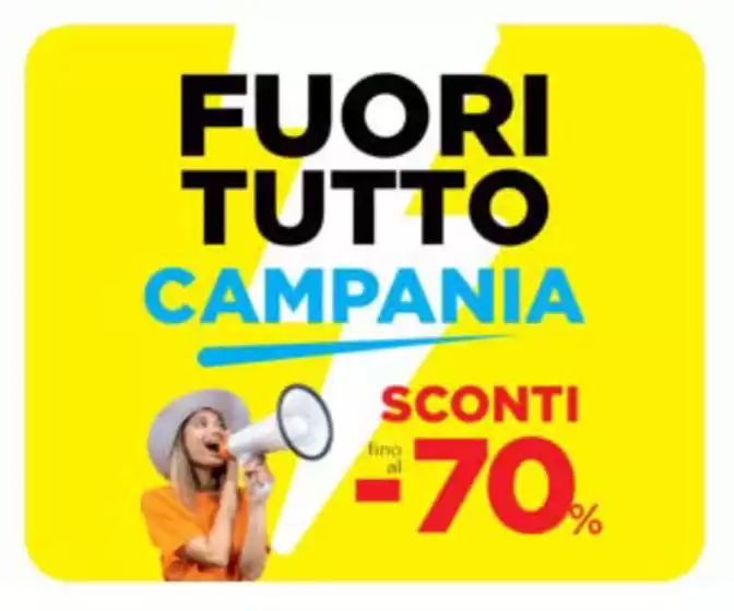 Sconti fino al -70% 