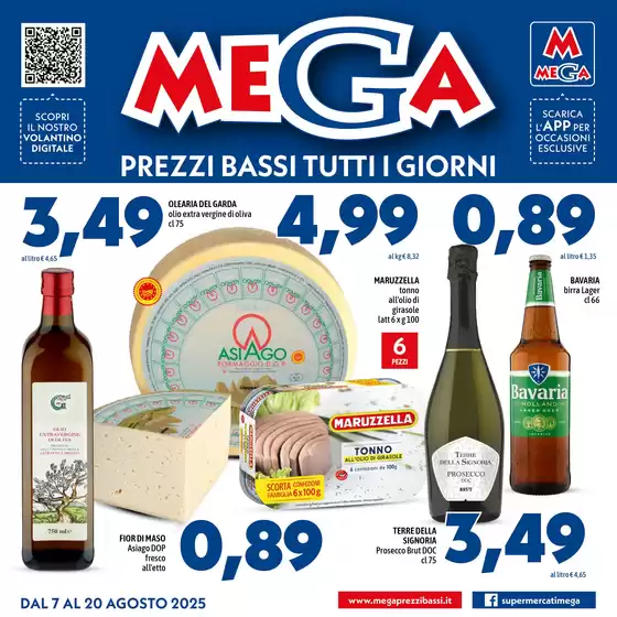 Prezzi bassi tutti i giorni 