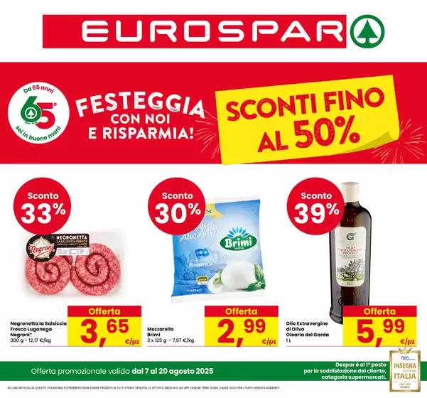 Sconti fino al 50%