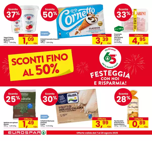 Sconti fino al 50%
