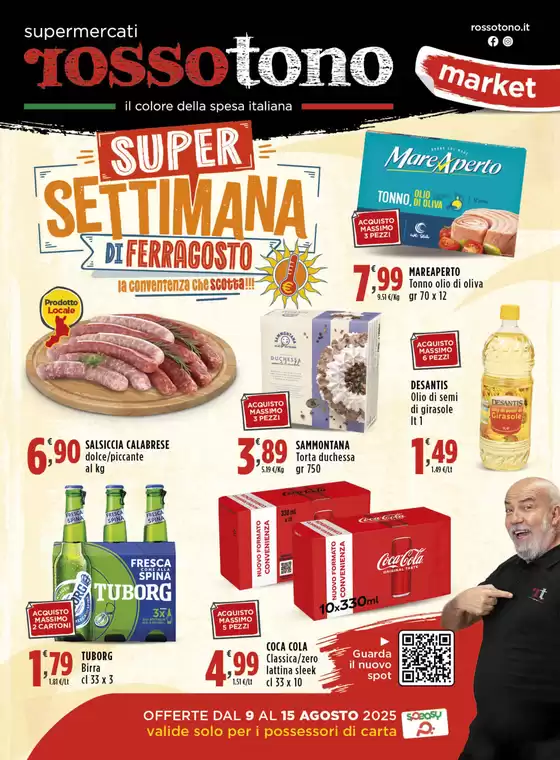Super settimana di Ferragosto 