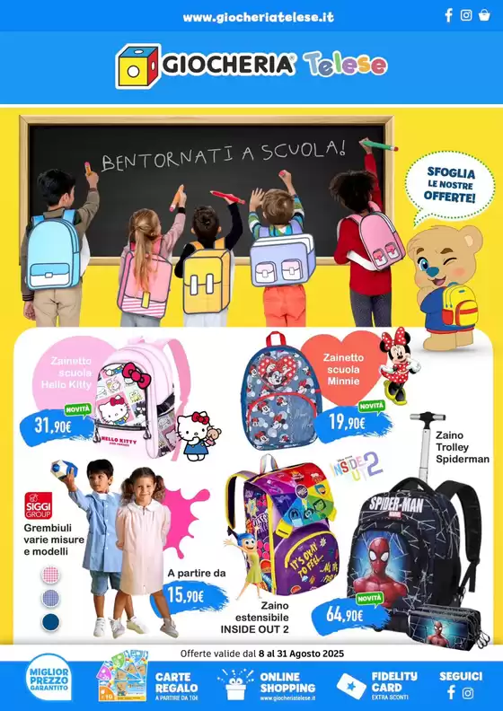 Bentornati a scuola!
