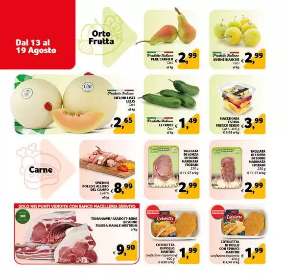 Offerte grigliate!