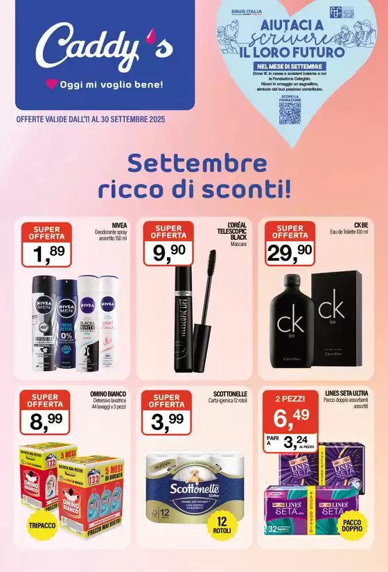 Volantino Caddy's a Cantù | Settembre ricco di sconti! | 2025-09-11T00:00:00.000Z - 2025-09-30T00:00:00.000Z