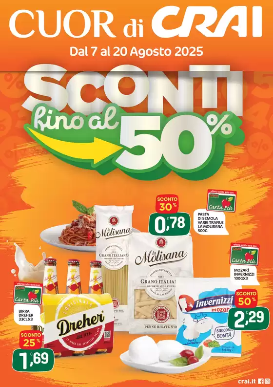 Sconti fino al 50%