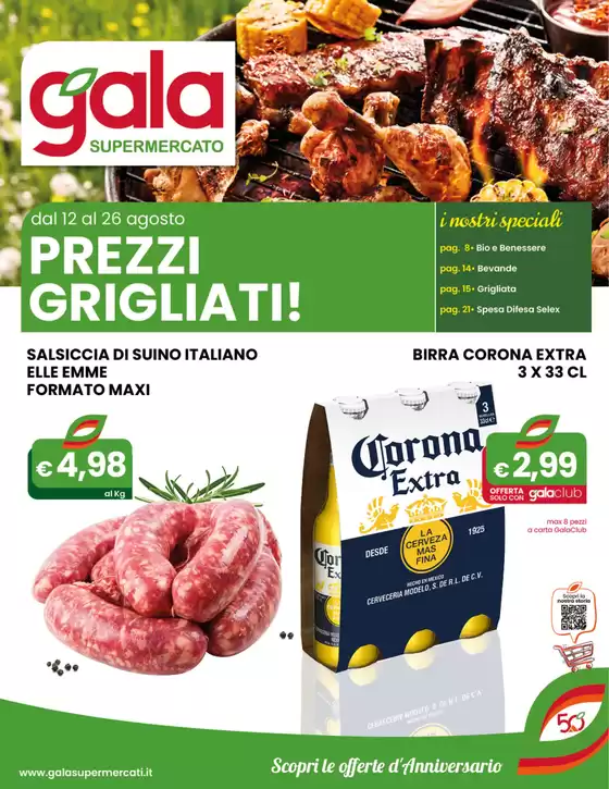 Volantino Gala a Celico | Prezzi grigliati! | 2025-08-12T00:00:00.000Z - 2025-08-26T00:00:00.000Z