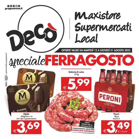 Speciale ferragosto
