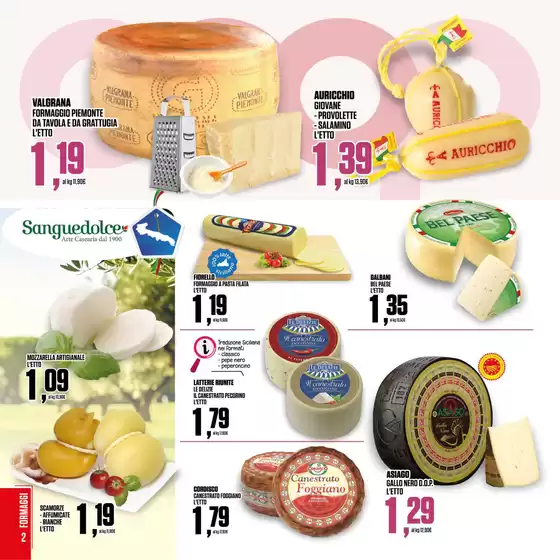 OFFERTE VALIDE DAL 7 AL 18 AGOSTO 2025