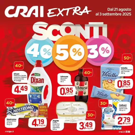 Sconti 40% 50% 30%