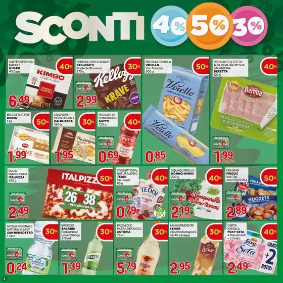 Sconti 40% 50% 30%