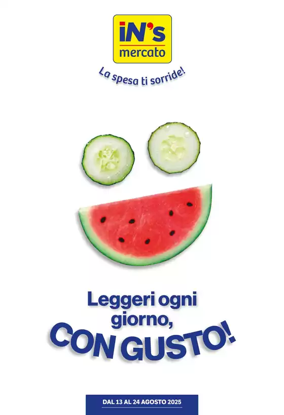 Leggeri ogni giorno, con gusto!