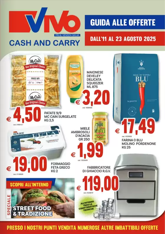Volantino Vivo Supermercati a Frosinone | Guida alle offerte | 2025-08-11T00:00:00.000Z - 2025-08-23T00:00:00.000Z