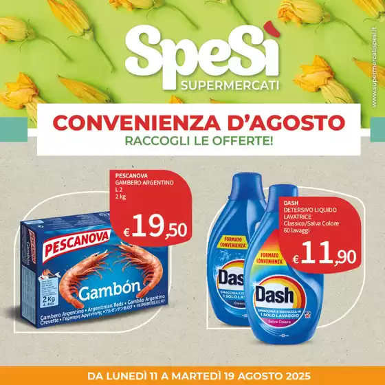 Volantino SpeSì a Paulilatino | CONVENIENZA D'AGOSTO | 2025-08-11T00:00:00.000Z - 2025-08-19T00:00:00.000Z