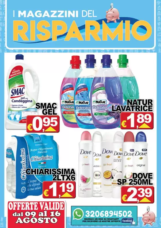 Offerte valide dal 09 al 16 AGOSTO
