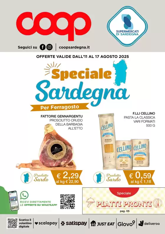 Volantino Coop Sardegna