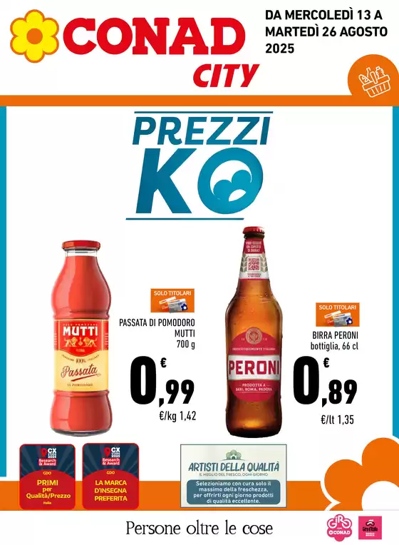 Prezzi KO