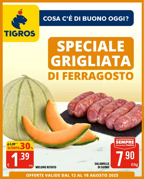 SPECIALE GRIGLIATA DI FERRAGOSTO