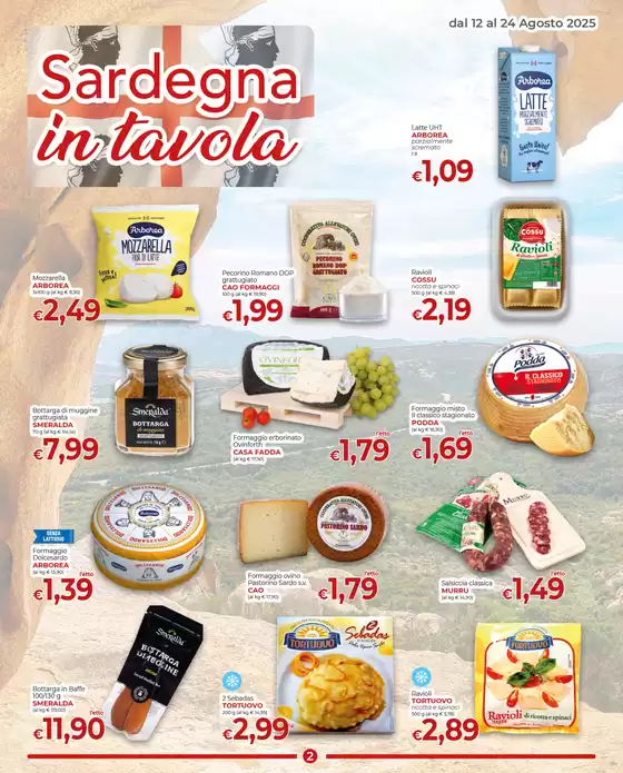 Promozione dal 12 al 24 Agosto 2025