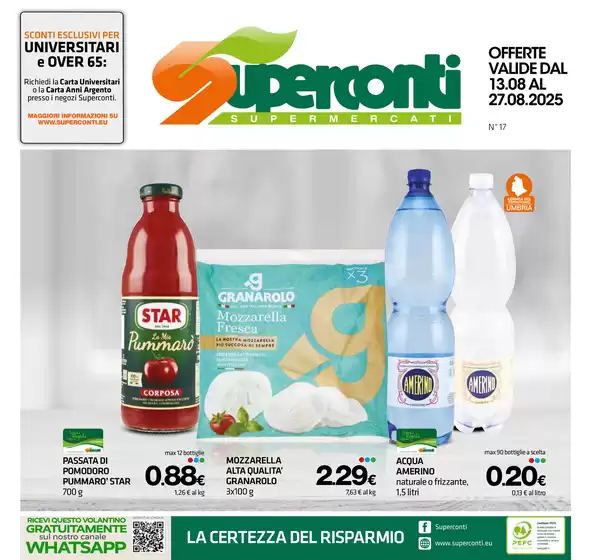 LA CERTEZZA DEL RISPARMIO