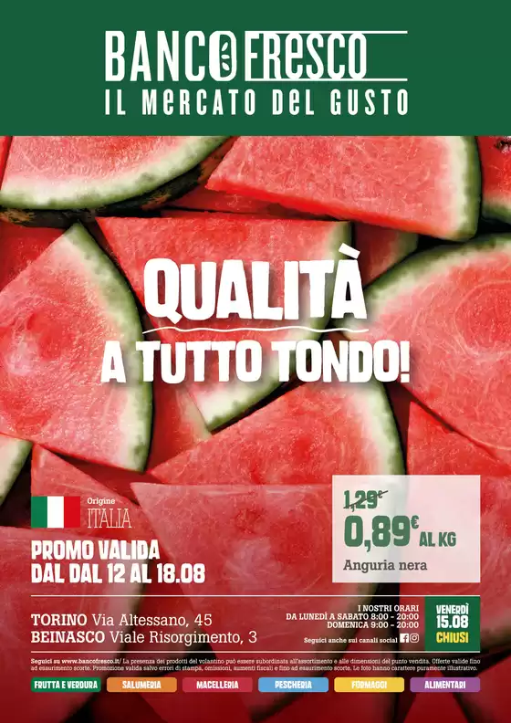 Qualita a tutto tondo!
