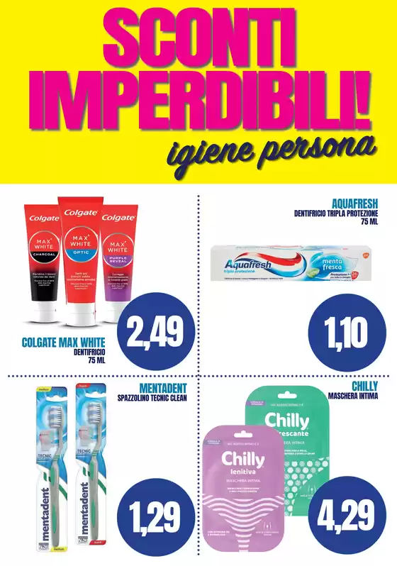 Sconti imperdibili