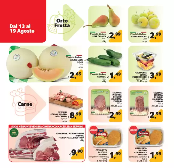 Offerte grigliate