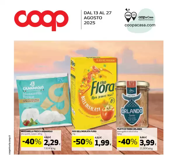 DAL 13 AL 27 AGOSTO 2025