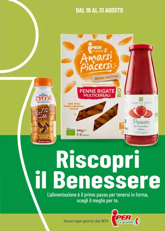 Volantino Iper La grande i a Roma | Riscopri il benessere | 2025-08-18T00:00:00.000Z - 2025-08-31T00:00:00.000Z