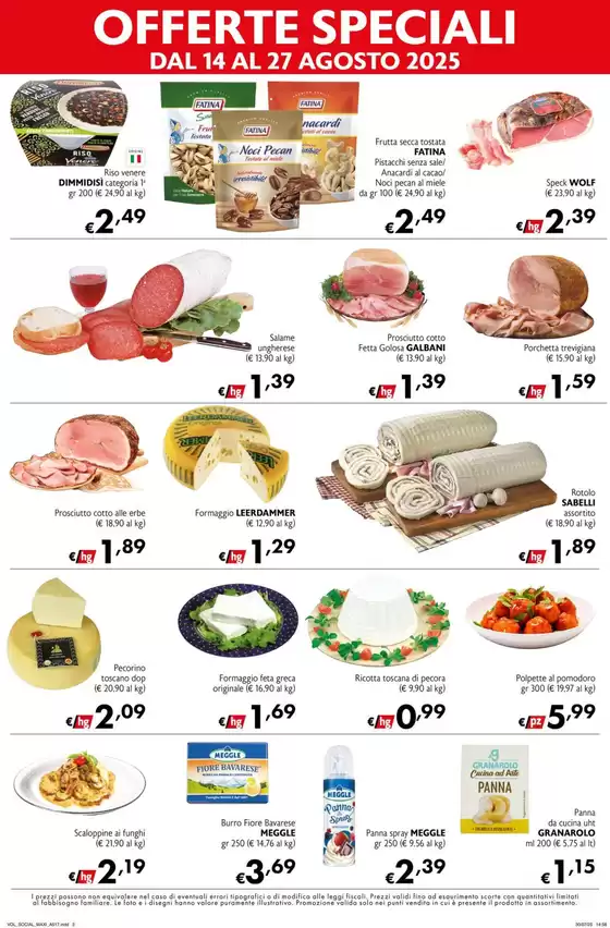 Offerte speciali 