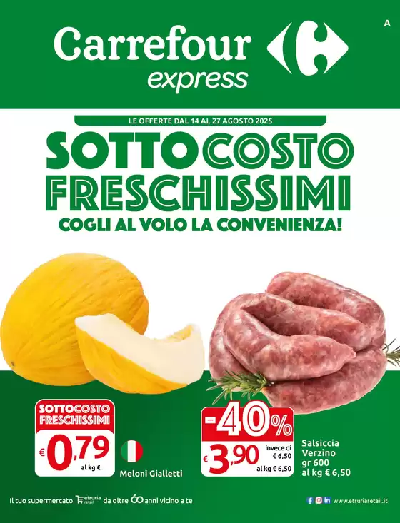 Sottocosto freschissimi