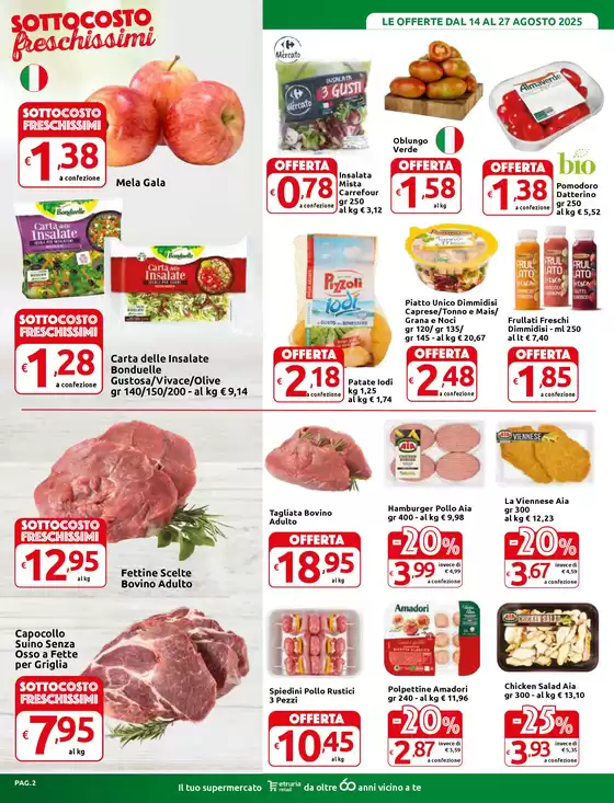 Sottocosto freschissimi