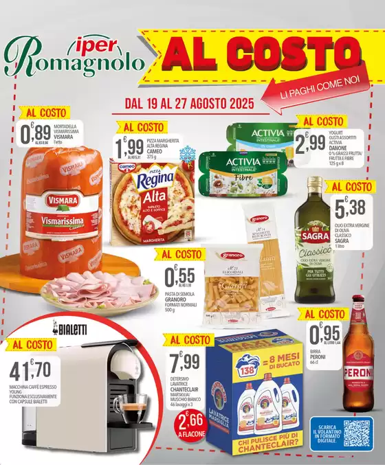 Al costo li paghi come noi