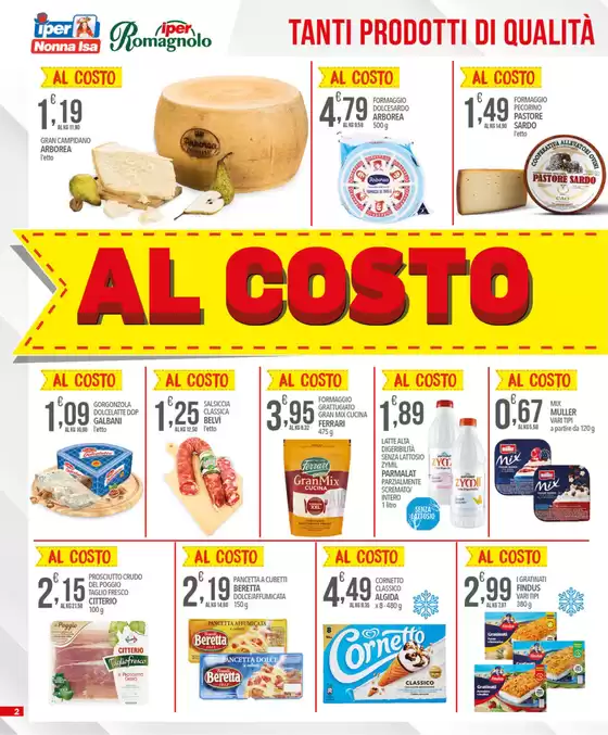 Al costo li paghi come noi