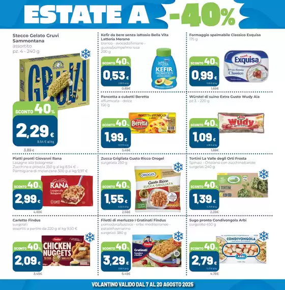 Estate a 40%