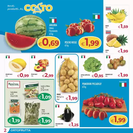 Tanti prodotti Al costo