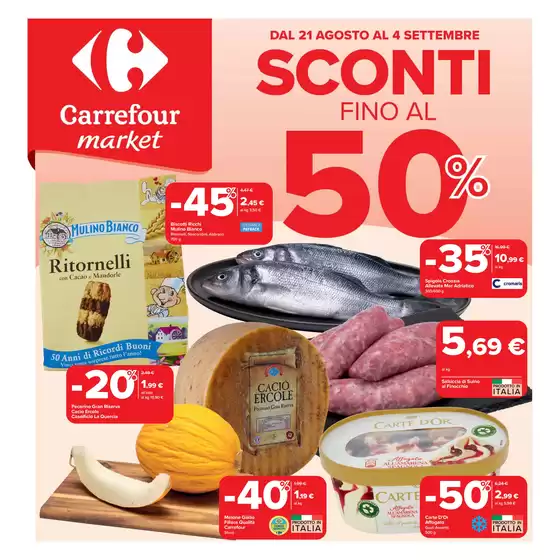 Sconti fino al 50%