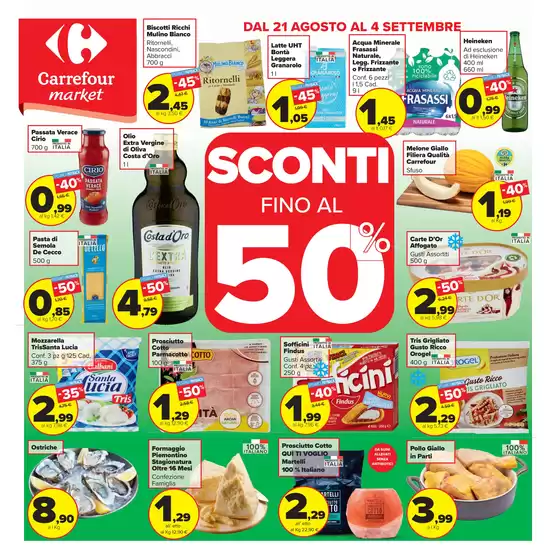 Sconti fino al 50%