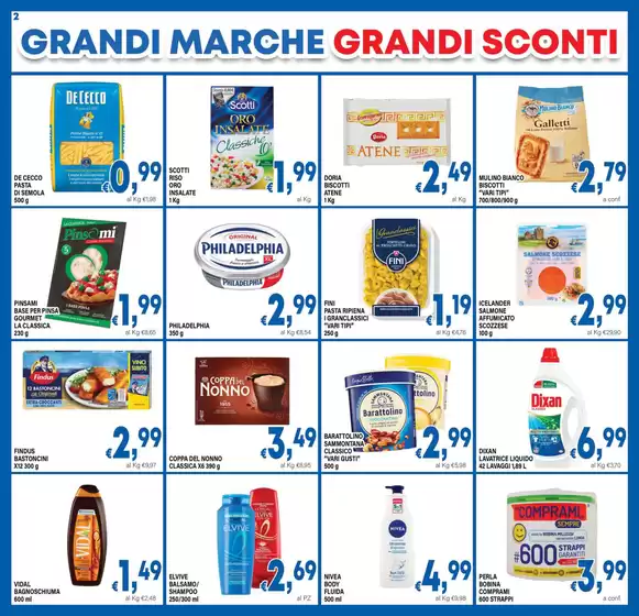 GRANDI SCONTI
