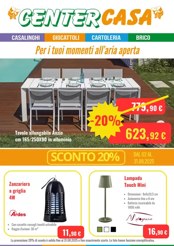 Sconto 20%