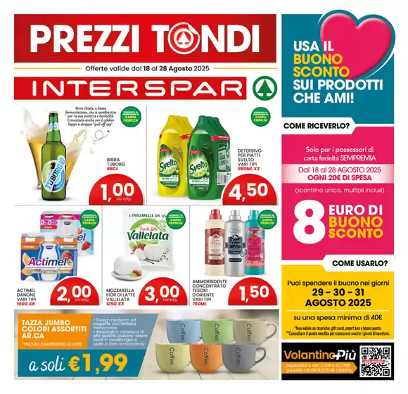 Prezzi tondi