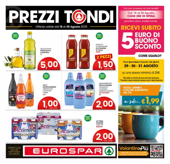 Prezzi tondi