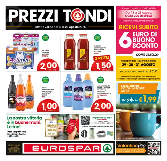 Prezzi tondi