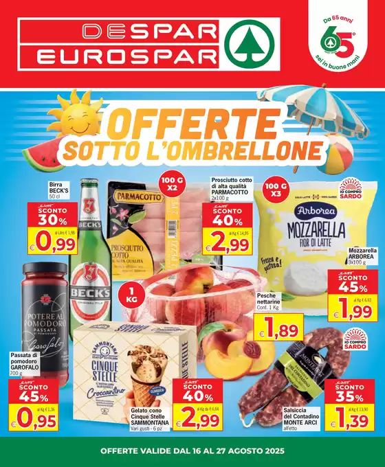 Offerte sotto l'ombrellone