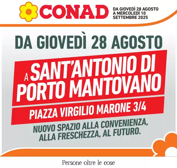 Volantino Conad City | RIAPERTURA  | 2025-08-28T00:00:00.000Z - 2025-09-10T00:00:00.000Z