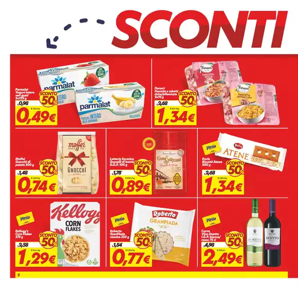 Sconti fino al 50%