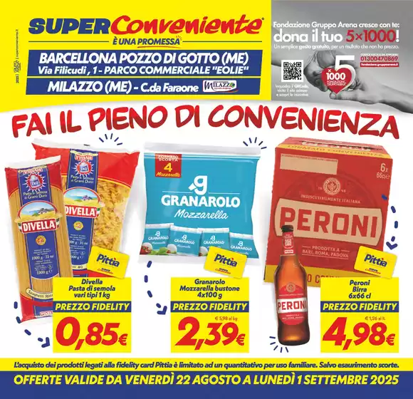 Fai il pieno di convenienza 