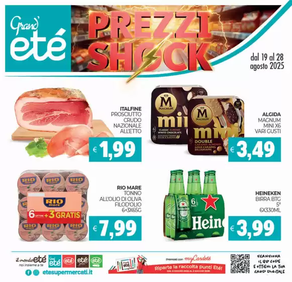 Prezzi shock