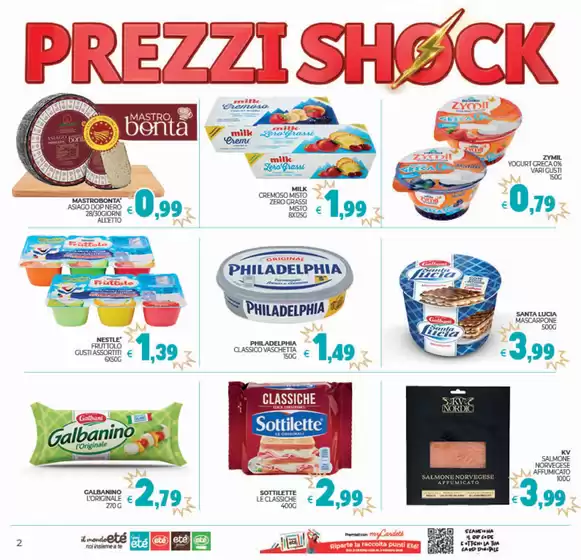 Prezzi shock