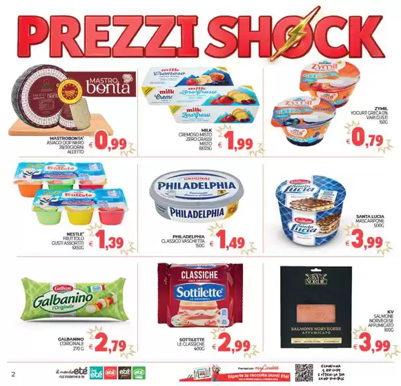 Prezzi shock